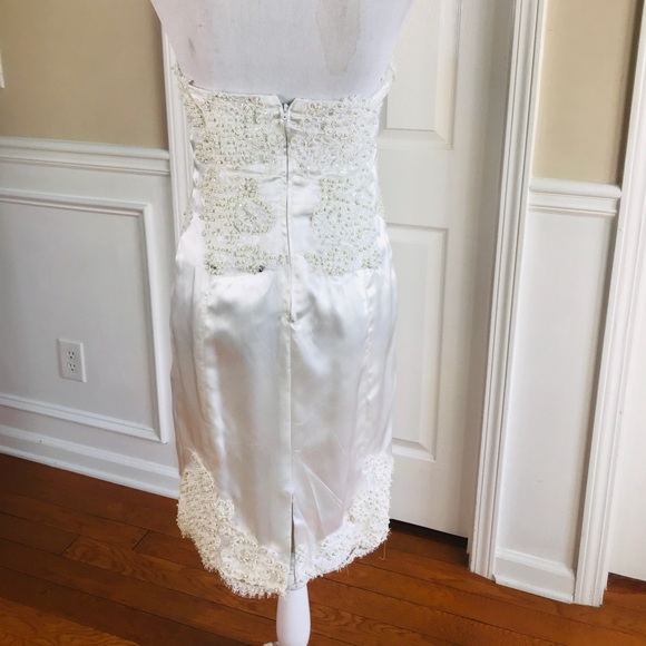 Custom made stunning beaded 2 in 1 wedding dress - Picture 10 of 10